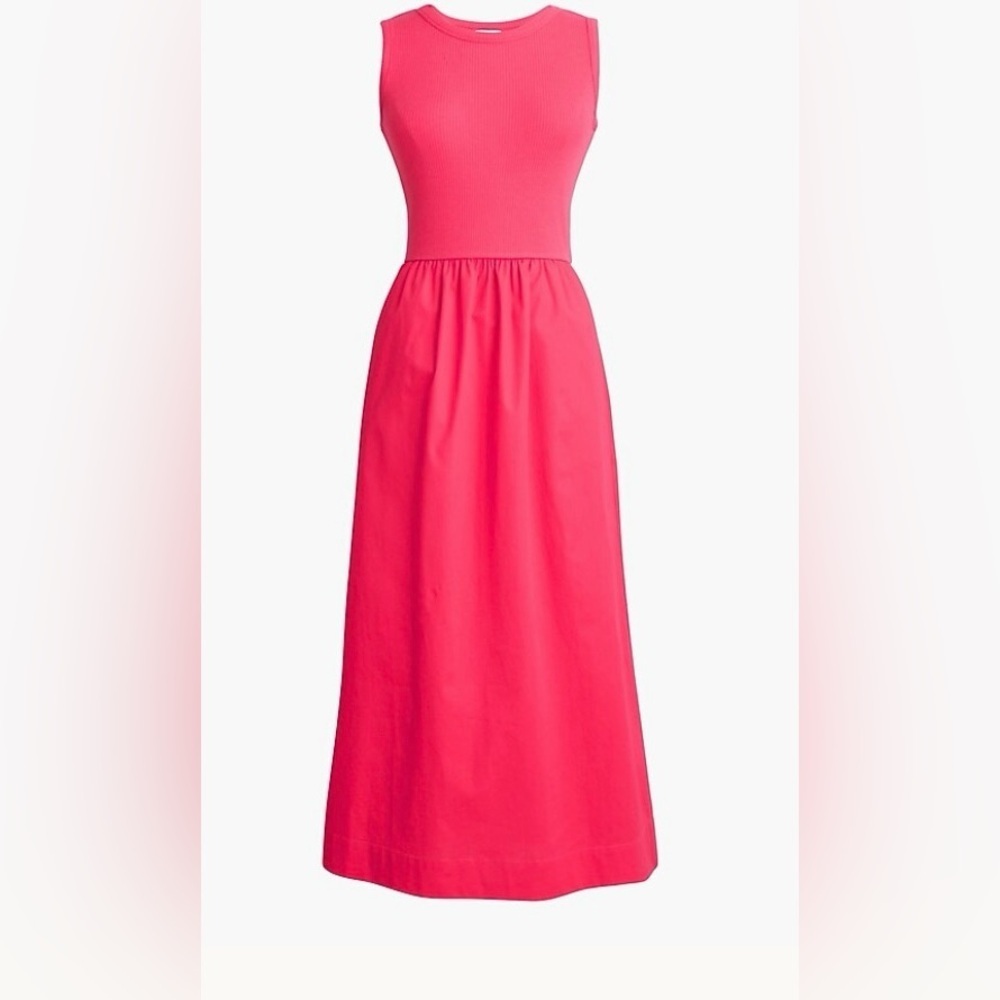 J. Crew Bold Red Sleeveless Top